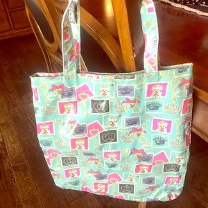Accessorize tote from London, royal Corgi print